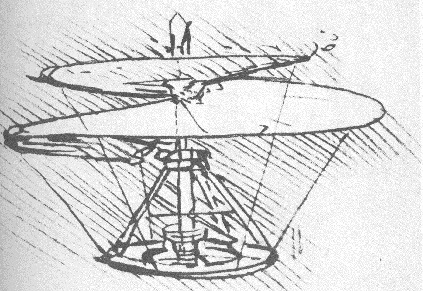 Da Vinci's helicopter Da Vinci's helicopter